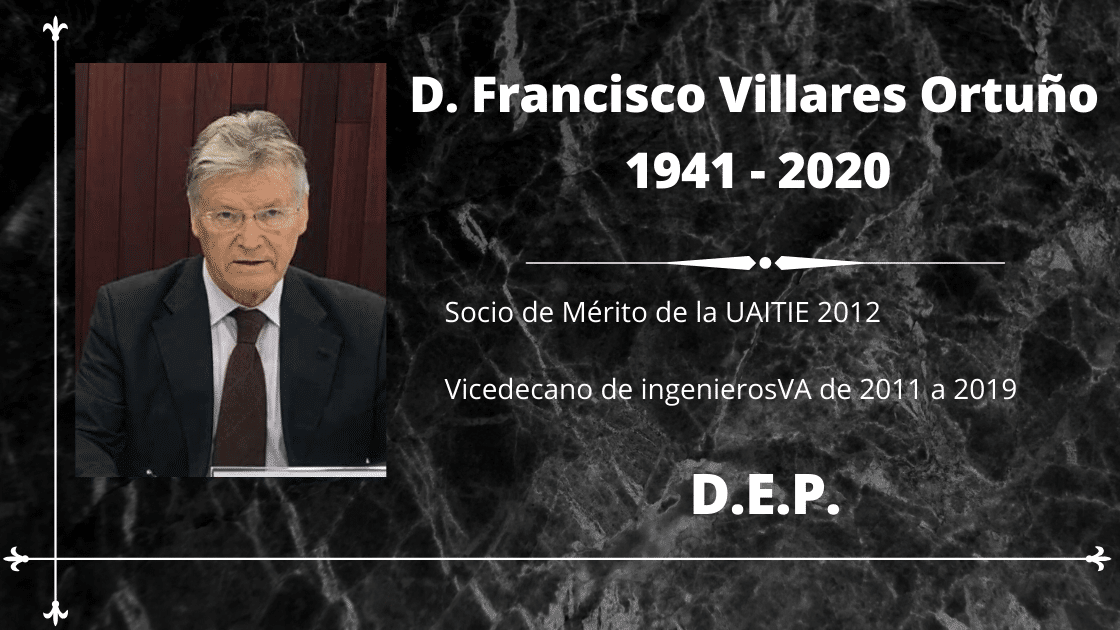 Fallece Francisco Villares Ortuño - ingenierosVA