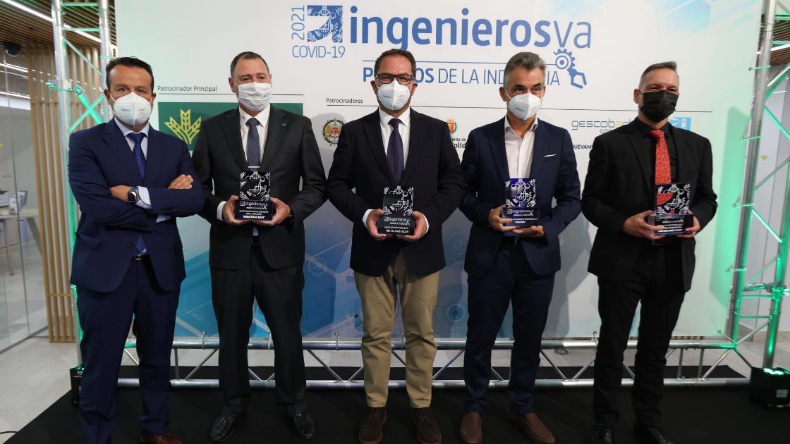 Ganadores de los IV Premios de la Industria de ingenierosVA
