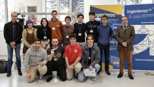 El VIII Concurso de Grúas desafía la creatividad de los futuros ingenieros de la mano de la Cátedra ingenierosVA