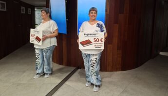 La colegiada Eva María Domínguez es la ganadora del último sorteo de ingenierosVA