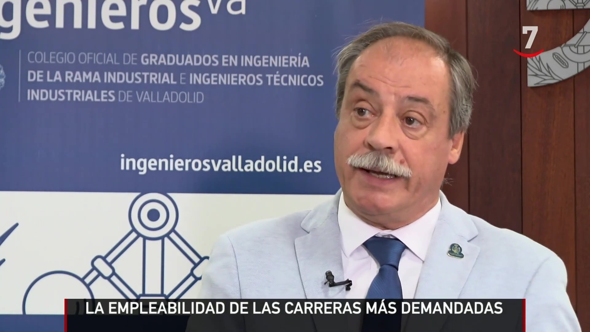 El decano aboga en CyLTV por acercar a los jóvenes la realidad de la ingeniería y la industria para despertar vocaciones