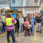 ingenierosVA reúne a medio centenar de colegiados en la visita técnica a los talleres de RENFE