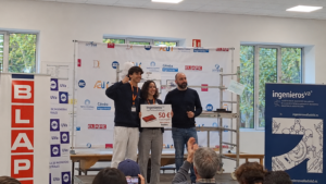 ingenierosVA entrega el primer premio del XI Concurso de Grúas de la UVa